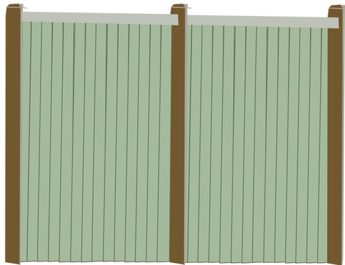 木栅栏
